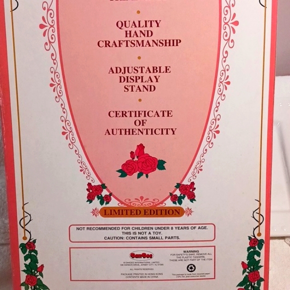 Limited Edition! Soft Expressions Hand Painted Fine Bisque Porcelain Bride Doll - Picture 7 of 15